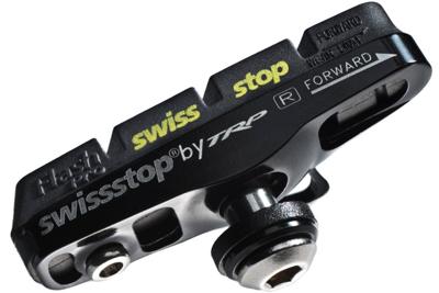 Swissstop - remblok set full flash pro black prince - shim/sram