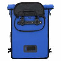 VidaXL Fietstas blauw 31 x 13 x 58 cm polyester - thumbnail