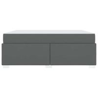 Bedframe Donkergrijs 180 x 200 cm Stof - thumbnail