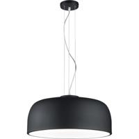 LED Hanglamp Rond - E27 Fitting - 4-lichts - Mat Zwart Aluminium - thumbnail