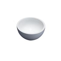 Fontein Waskom Sanilux Solid Surface 20x10 cm Wit - thumbnail