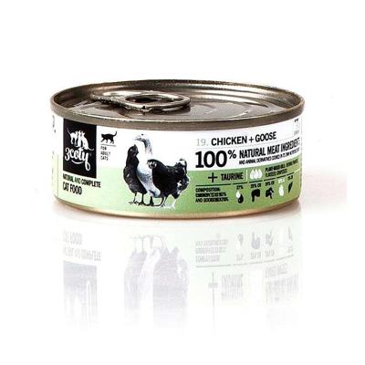3COTY Chicken with goose - nat kattenvoer - 80g