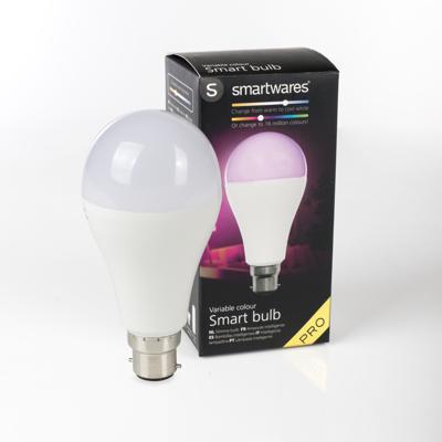 Smartwares SH8-90601 Smart lamp - Wittinten en Kleur