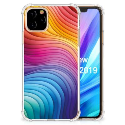 Shockproof Case voor Apple iPhone 11 Pro Regenboog Shockproof Case voor Apple iPhone 11 Pro Regenboog