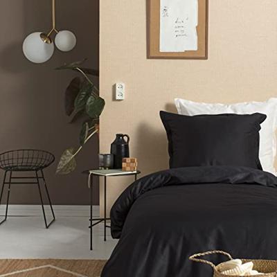 Cinderella dekbedovertrek Uni - zwart - 140x200/220 cm