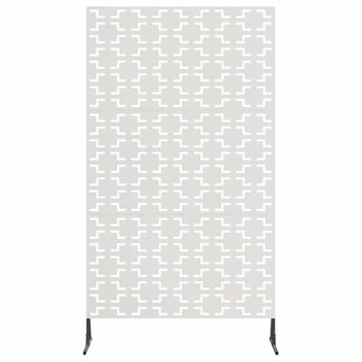 VidaXL Privacyscherm grijs 100 x 50 x 180 cm staal