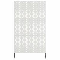 VidaXL Privacyscherm grijs 100 x 50 x 180 cm staal - thumbnail