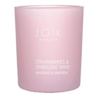 Geurkaars strawberry & sparkling wine vegan 150 Gram - thumbnail