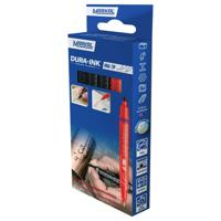 Markal DURA-INK DUAL TIP 22271 Permanent marker Rood, Zwart Watervast: Ja - thumbnail
