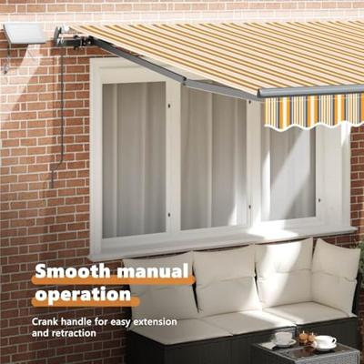 VidaXL Inklapbaar zonnescherm multikleur 300 x 250 cm stof