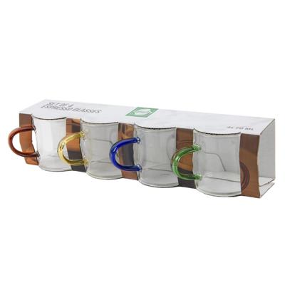 Drinkglazenset espresso 70ml 4-delig