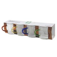 Drinkglazenset espresso 70ml 4-delig - thumbnail