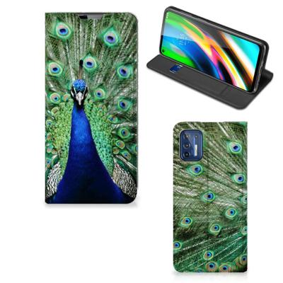 Motorola Moto G9 Plus | Hoesje maken | Pauw Motorola Moto G9 Plus | Hoesje maken | Pauw