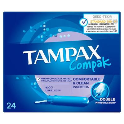 Tampax Compak Lites 24