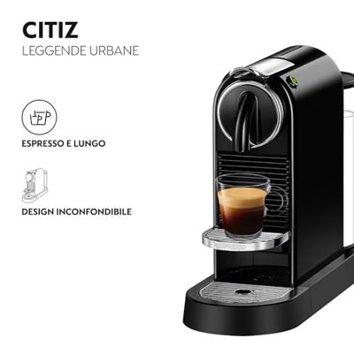 De&apos;Longhi Nespresso Citiz EN167.B Nespresso Zwart