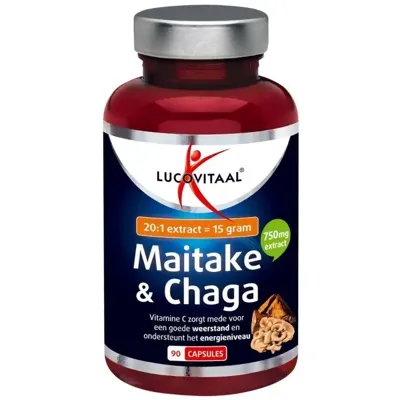 Lucovitaal Maitake & Chaga Capsules