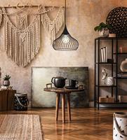 EGLO Staverton - Hanglamp - E27 - Ø 36,5 cm - Zwart - thumbnail