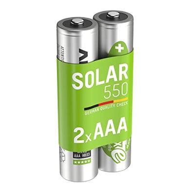 Ansmann HR03 Solar maxE Oplaadbare AAA batterij (potlood) NiMH 550 mAh 1.2 V 2 stuk(s)