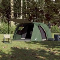 Tent 4-persoons 420x260x153 cm 185T taft groen - thumbnail