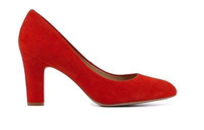 Unisa Umis suède pumps rood
