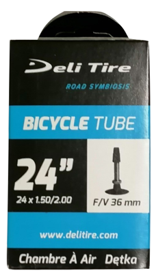 Deli tire binnenband sv-10 24 inch 40/54-507 24x1.75 /2.125 35 mm