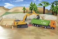 Siku 1874 Liebherr hydraulische graafmachine 1:87 - thumbnail