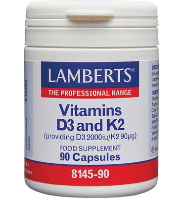 Vitamine D3 2000 IE en K2 90 mcg