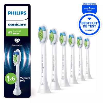 Philips Sonicare HX6066/87 Optimal White tandenborstelkoppen 6-pack