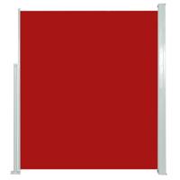 VidaXL Wind-/zonnescherm uittrekbaar 160x300 cm rood - thumbnail