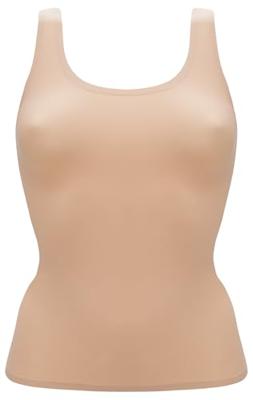 Dames hemd naadloos - Soft Stretch - Seamless invisible dames onderhemd - Microfiber singlet - thumbnail