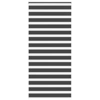 VidaXL Zebra rolgordijn 95x230 cm stofbreedte 90,9 cm zwart - thumbnail
