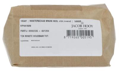 Jacob Hooy Mosterdzaad Bruin Heel