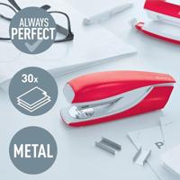 Leitz 55021026 Nietmachine Rood/wit Nietcapaciteit: 30 vel (80 g/m²) - thumbnail