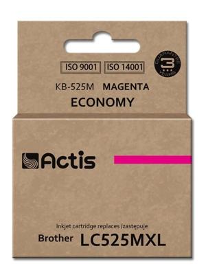 Actis KB-525M inkt (vervanging Brother LC525M; Standaard; 15 ml; rood)