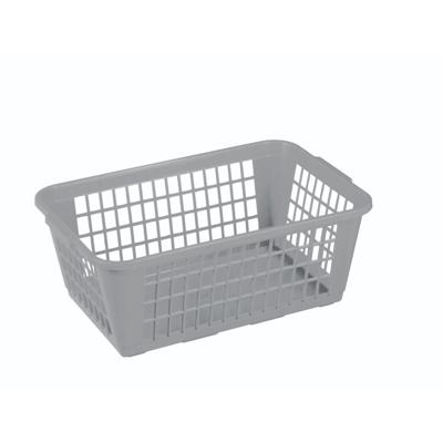 Sunware basic opbergmandje 31x20x12cm grijs