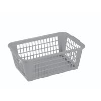 Sunware basic opbergmandje 31x20x12cm grijs - thumbnail