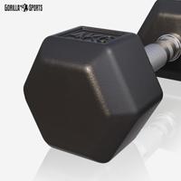 Dumbell hexagon 4 kg - thumbnail