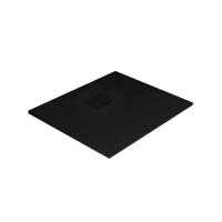 Douchebak BWS Naxos SMC 90x90 cm Stone-look Mat Zwart - thumbnail