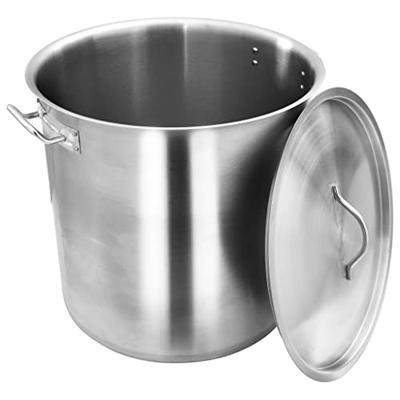 VidaXL Kookpan 50 l 40x40 cm roestvrij staal