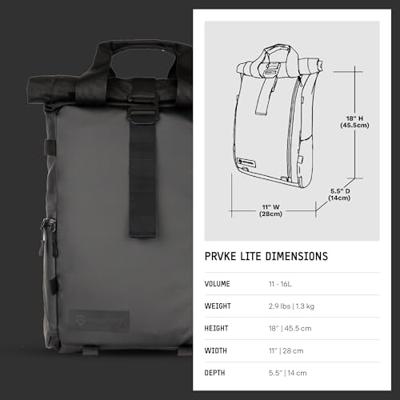 WANDRD THE PRVKE 11-Liter Black