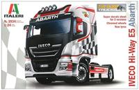 Italeri 3934 Iveco HI-WY E5 Abarth Vrachtwagen (bouwpakket) 1:24 - thumbnail