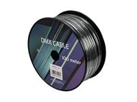 EUROLITE DMX Cable 2x0.22 100m bk - thumbnail