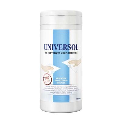 Universol verfreinigingsdoekjes - 100 stuks in pot - CH11250 Universol verfreinigingsdoekjes - 100 stuks in pot - CH11250
