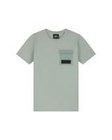 Malelions Zomer t-shirt jongens - agave groen - nylon pocket - thumbnail