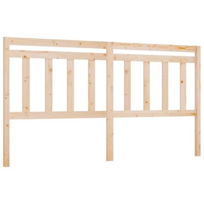 Hoofdbord 186x4x100 cm massief grenenhout