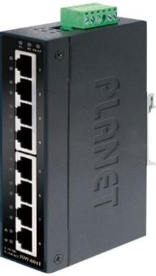 PLANET ISW-801T network switch Unmanaged L2 Fast Ethernet (10/100) Blue