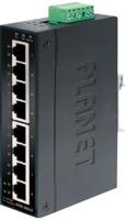 PLANET ISW-801T network switch Unmanaged L2 Fast Ethernet (10/100) Blue - thumbnail