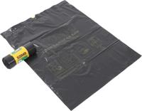 Basic Komo afvalzakken met trekband 60x80 cm zwart - thumbnail