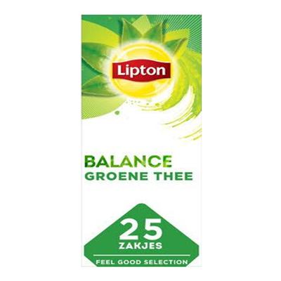 Lipton thee Feel Good Selection, Groene thee, doos van 25 zakjes