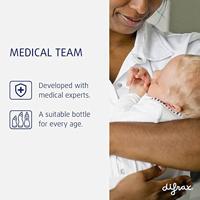 Difrax Doublepack S-babyfles Natural 250ml - Blossom/Caramel - thumbnail